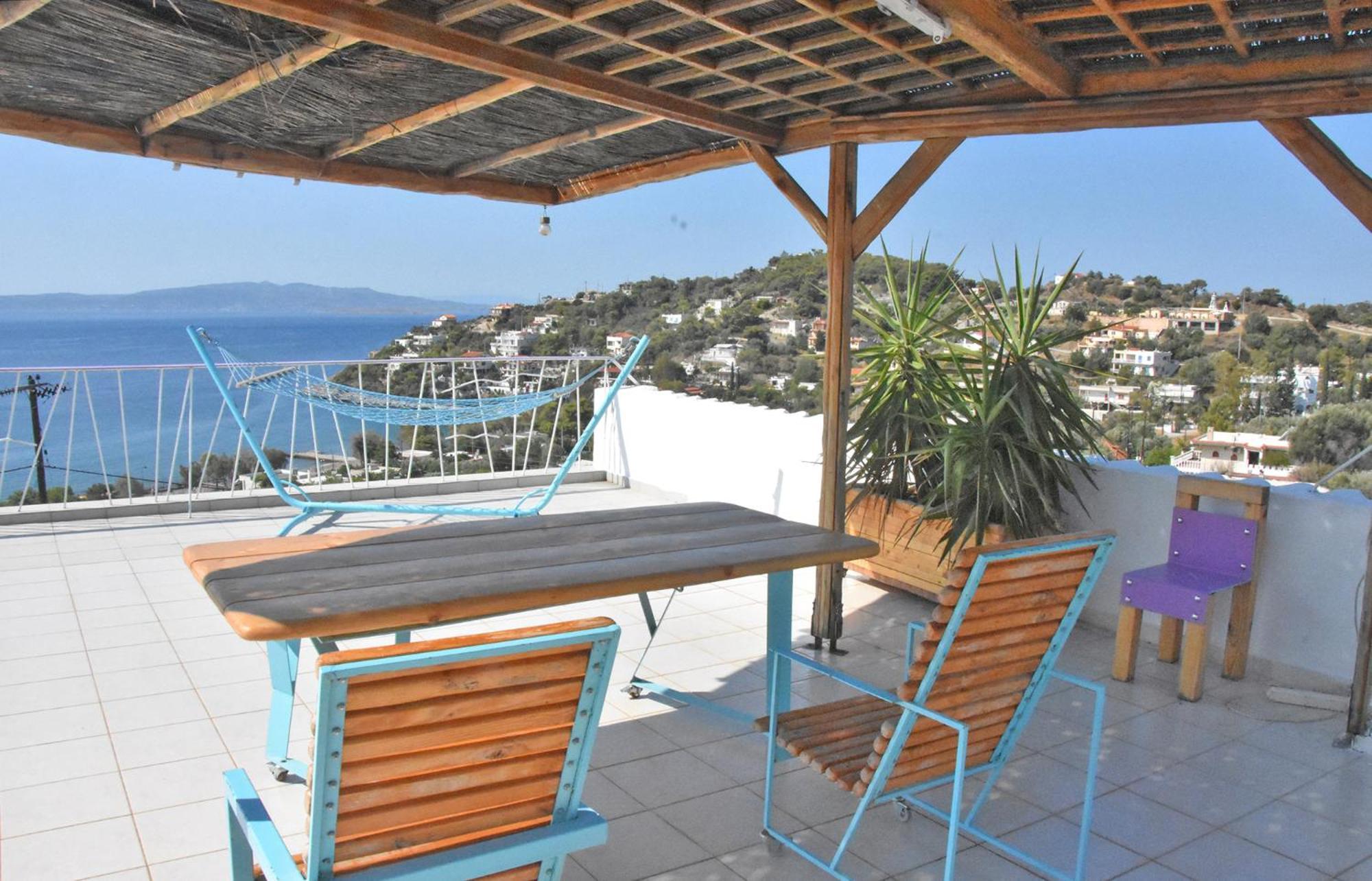度假居 Mns Marvelous Nirvana Seascape, Creativity Panagia (Salamina)